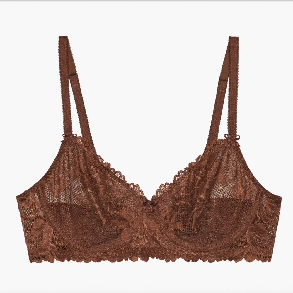 Savage X Fenty Unlined Lace Balconette Bra